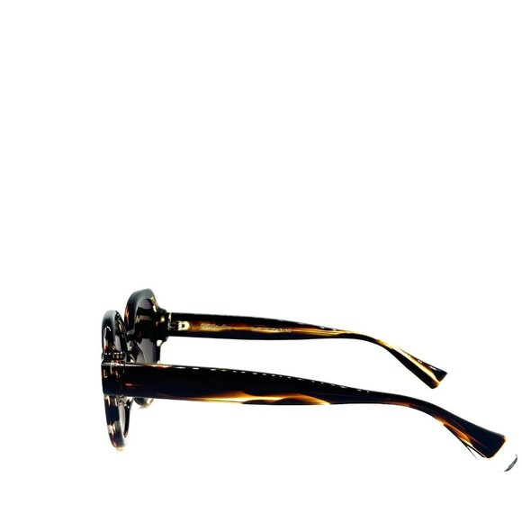 Gigi Studios Sunglasses Model 6632 Color 2 - Magguie in Brown Crystal Stripe - Picture 4 of 8